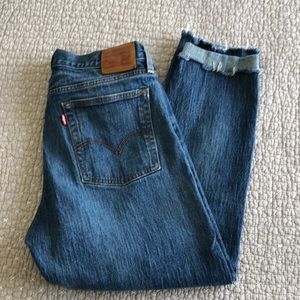 Levis wedgie fit ankle jeans